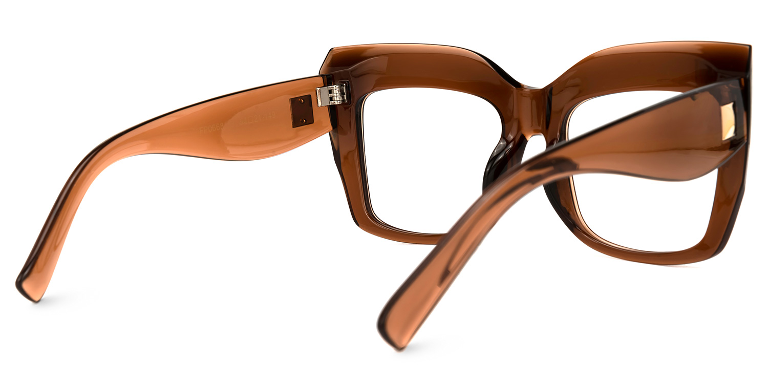 Alberta Cateye Brown Glasses3
