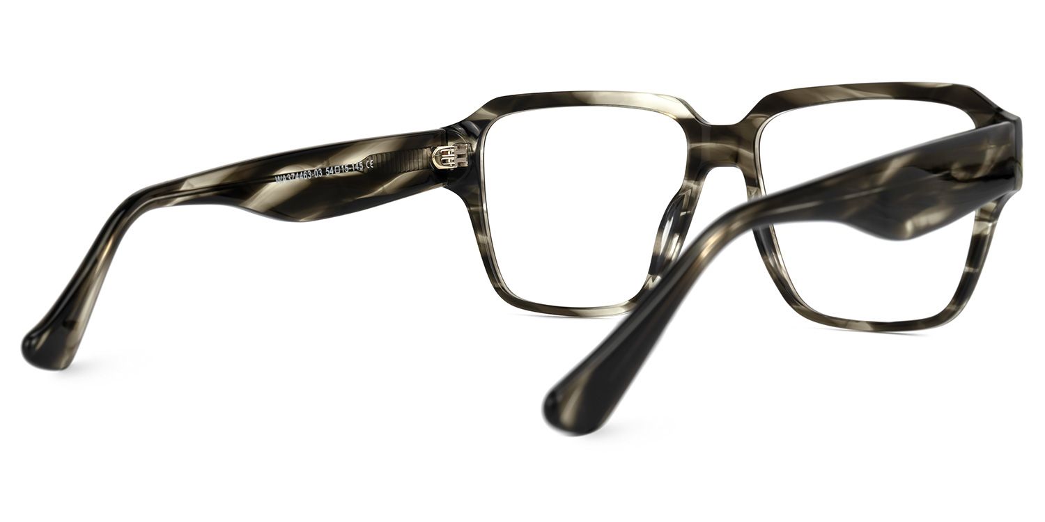 Laguna Square Gray-Havana Glasses | ZEELOOL UK3