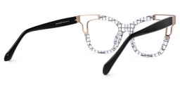 Rhoden Cateye Clear Glasses3