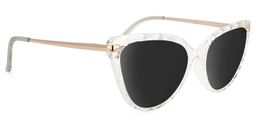 Lucas Cateye Clear Sunglasses2