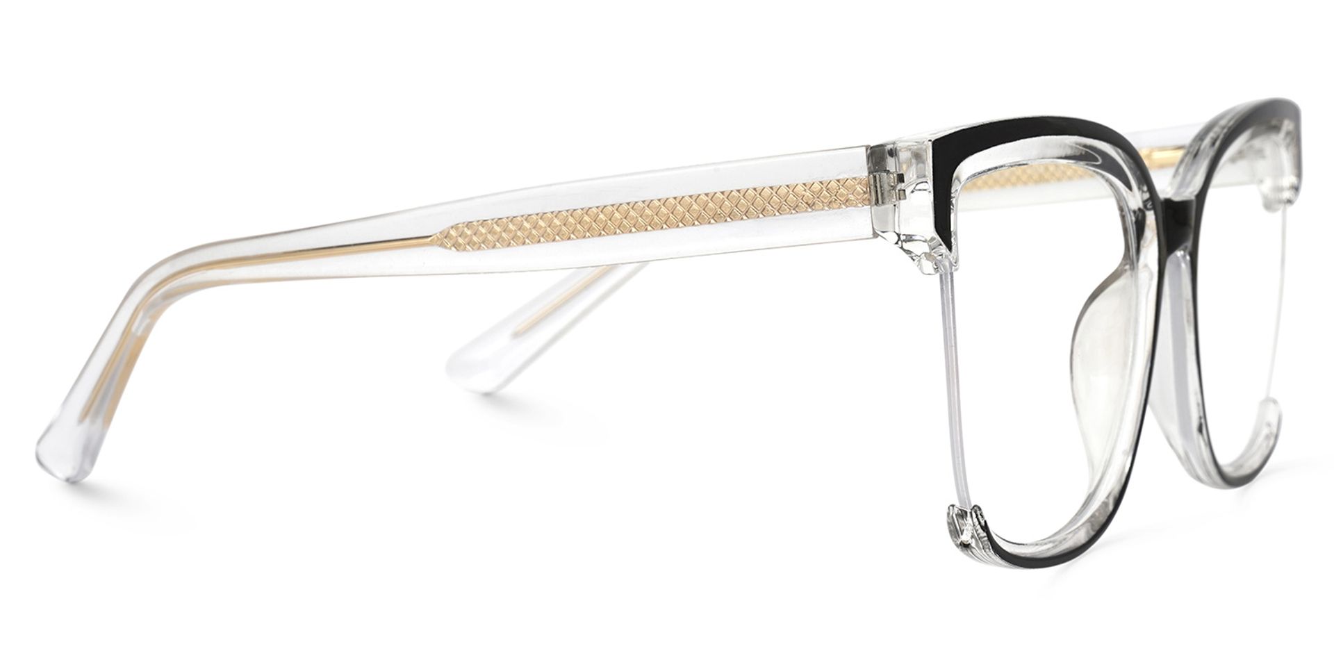 Cadogan Square Black Eyeglasses and Glasses Frame2