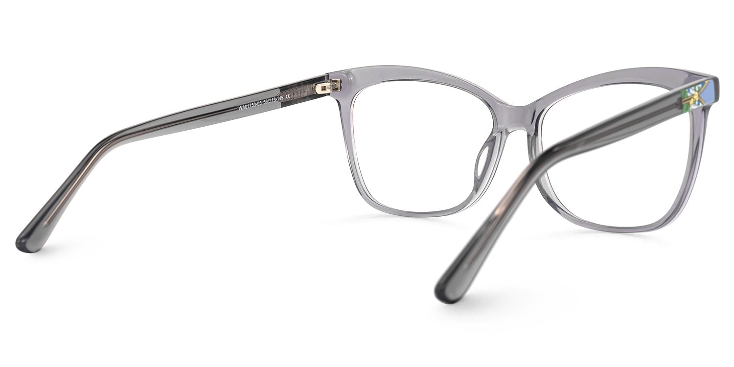 Alfred Butterfly Gray Glasses | ZEELOOL UK3