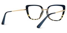 Salinas Cateye Blue Glasses3