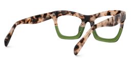 Benitez Square Two-Tone Glasses5