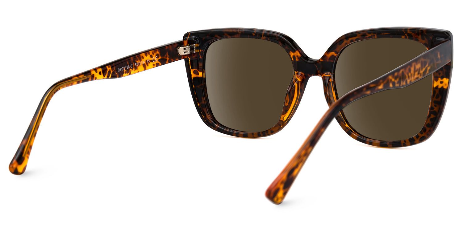 Brenda Square Mauve Sunglasses | ZEELOOL UK3