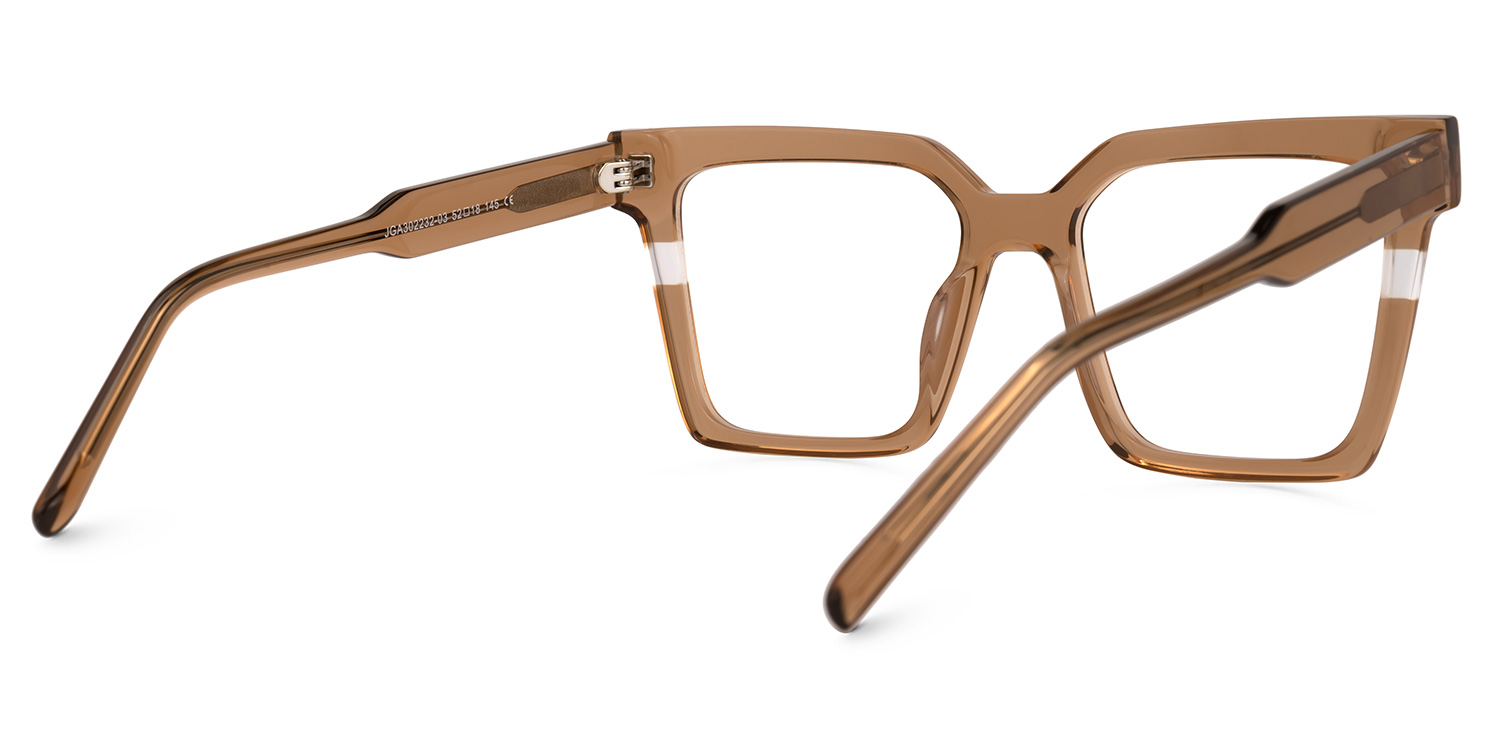 Lola Cateye Brown Glasses | ZEELOOL UK3