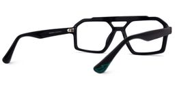 Samira Aviator Black Glasses3