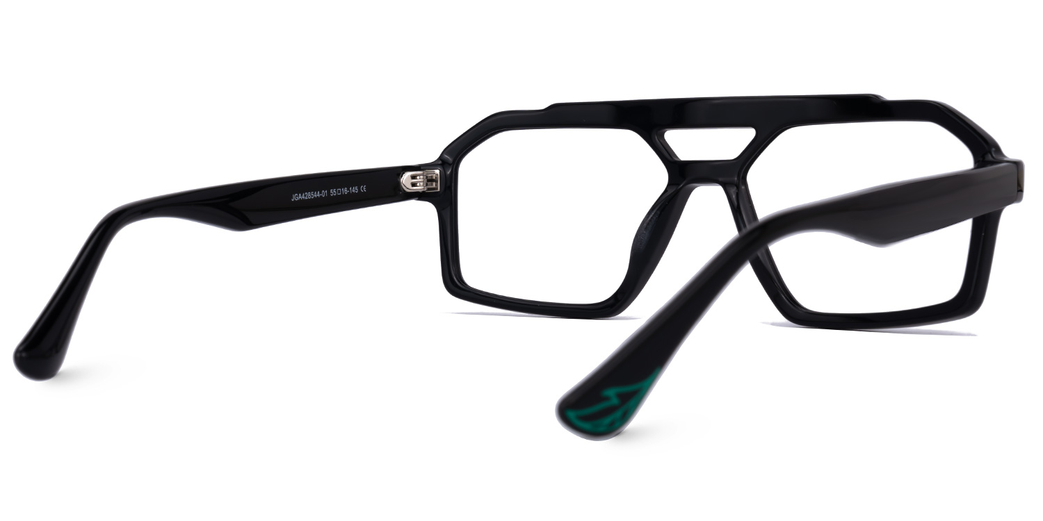 Samira Aviator Black Glasses | ZEELOOL UK3