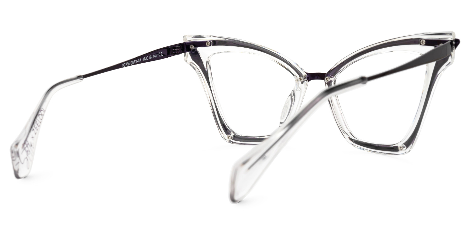 Stella Cateye Crystal Glasses | ZEELOOL UK3