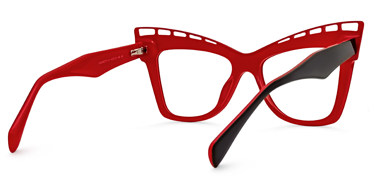 Abdoul Cateye Black Glasses | ZEELOOL UK3