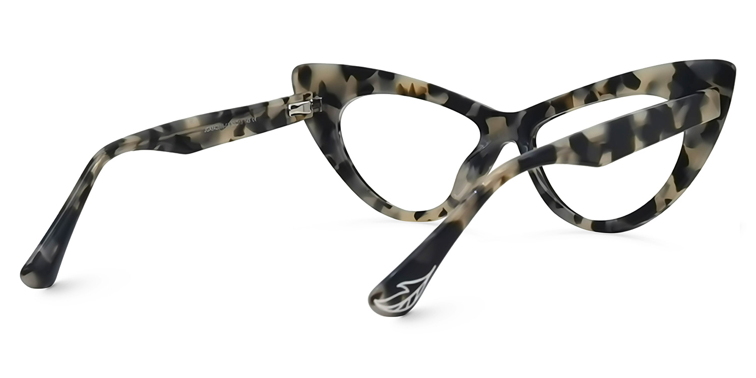 Diallo Cateye Tortoise Glasses | ZEELOOL UK3