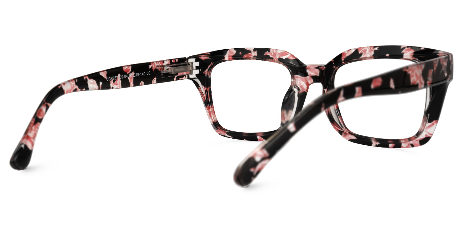 Tasfiya Rectangle Floral Glasses | ZEELOOL UK3