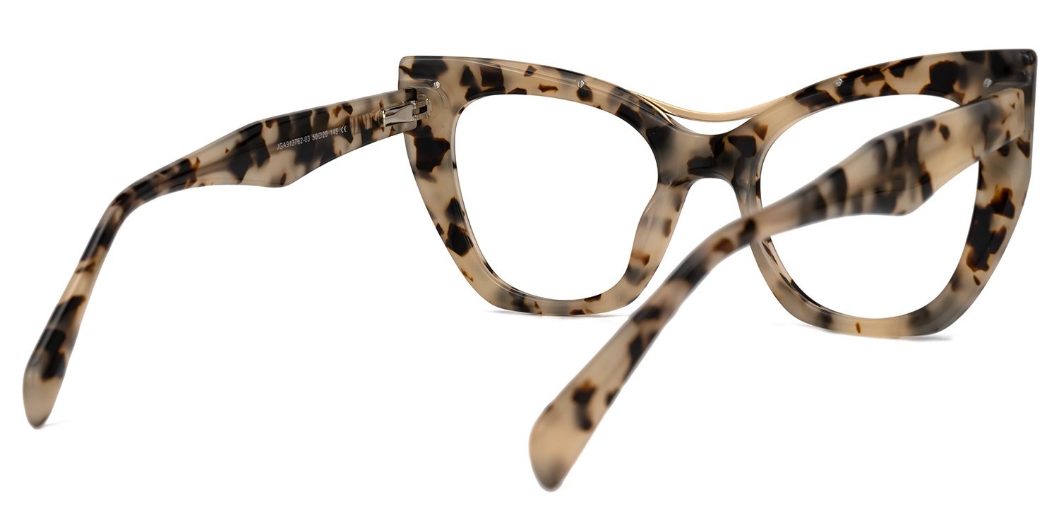 Kamal Cateye Tortoise Glasses | ZEELOOL UK3