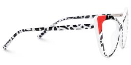 Chelsy Cateye Two-Tone Glasses2