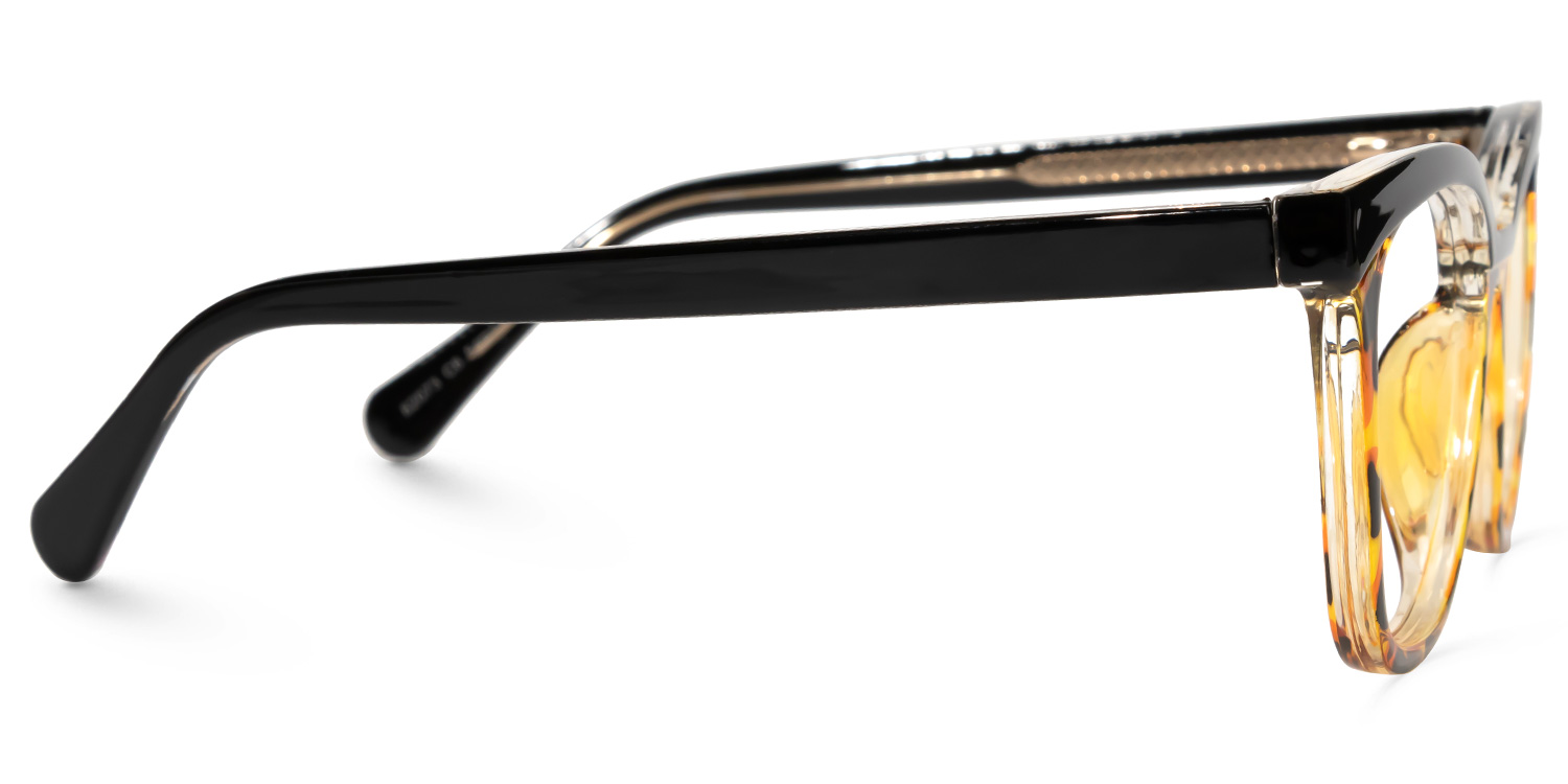 Folly Square Browline Glasses | ZEELOOL UK2
