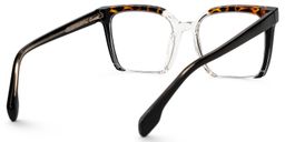 Misty Black Square Glasses3