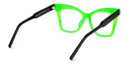 Folch Cateye Black Glasses3