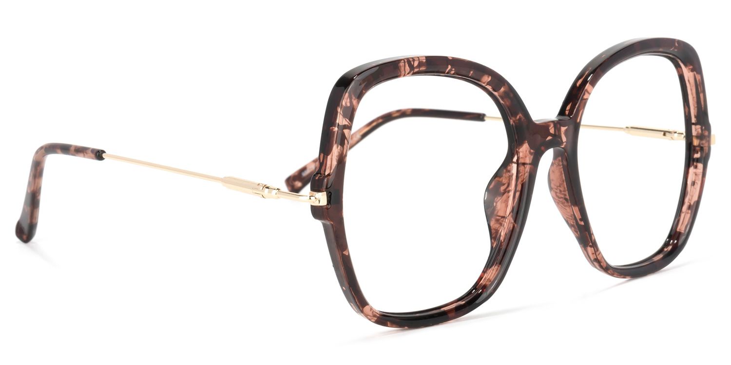Quinn Square Red-Tortoise Glasses | ZEELOOL UK2