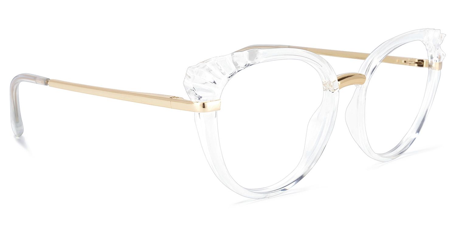 River Cateye Clear Glasses | ZEELOOL UK2