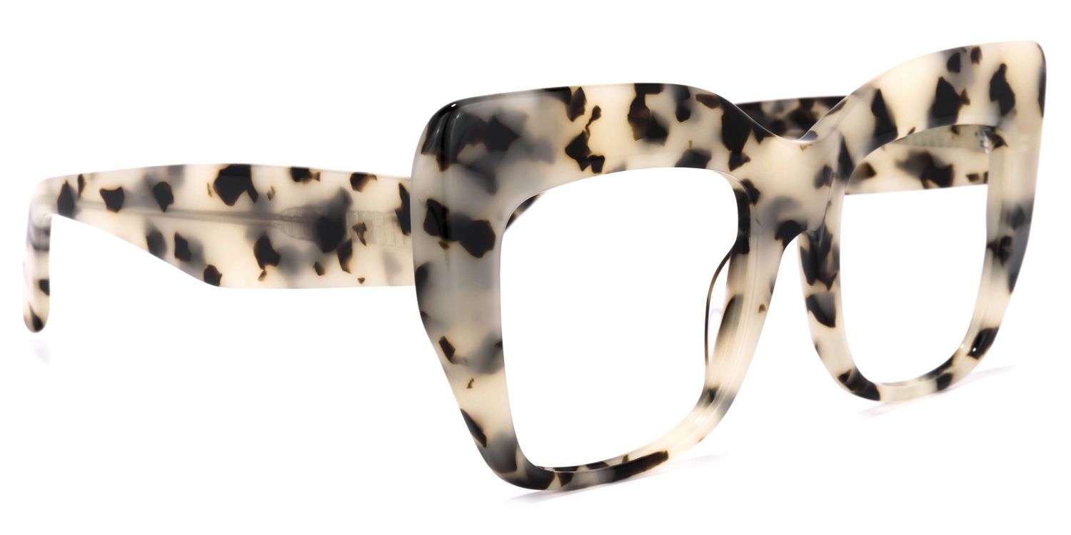 Charmaine Cat Eye Light-Tortoise Glasses | ZEELOOL UK2