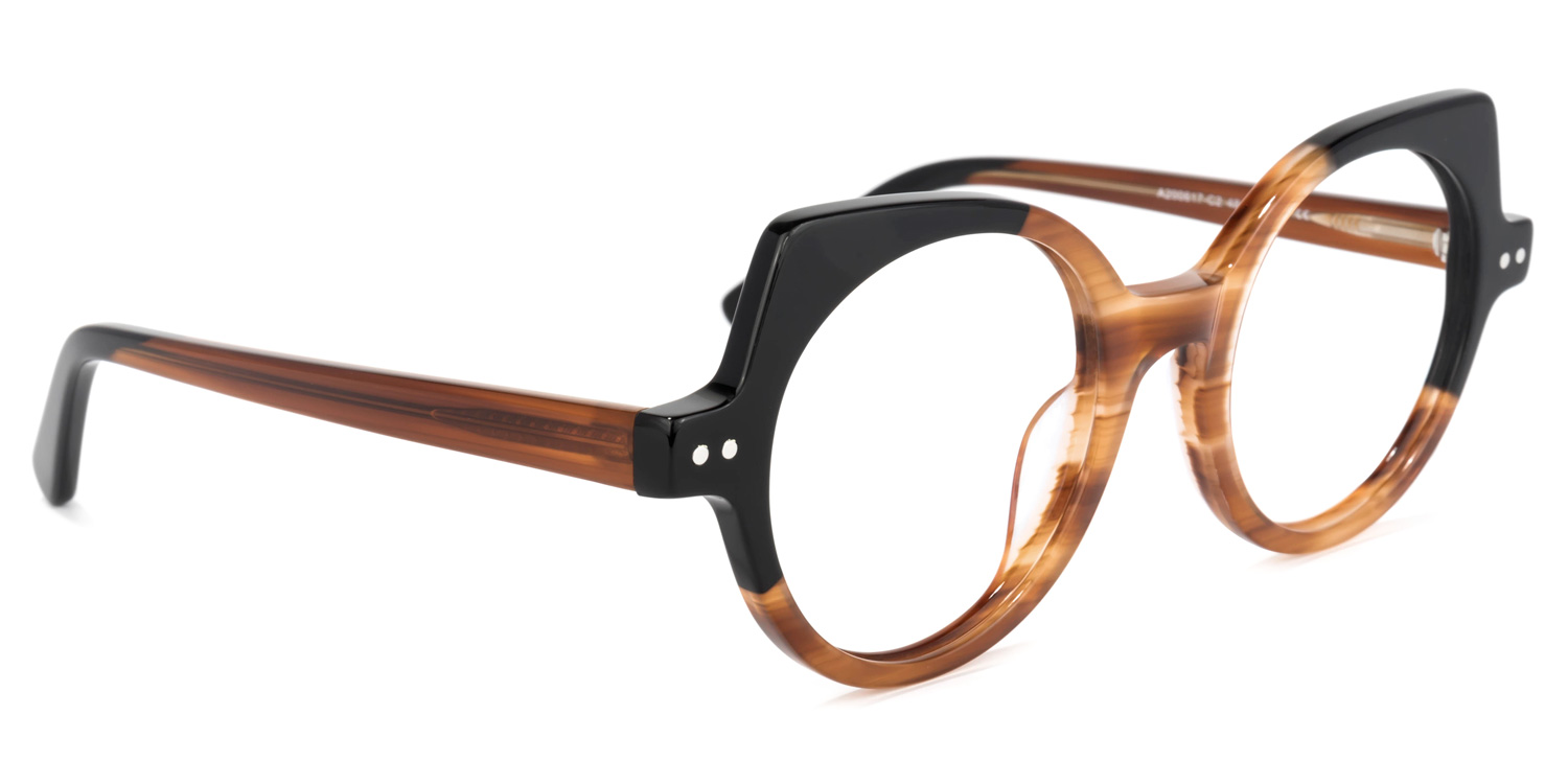 Gilbert Cateye Amber Glasses2