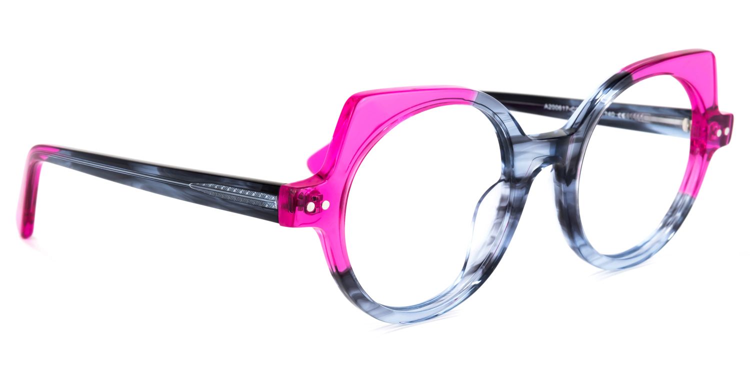 Gilbert Cateye Gray Glasses | ZEELOOL UK3