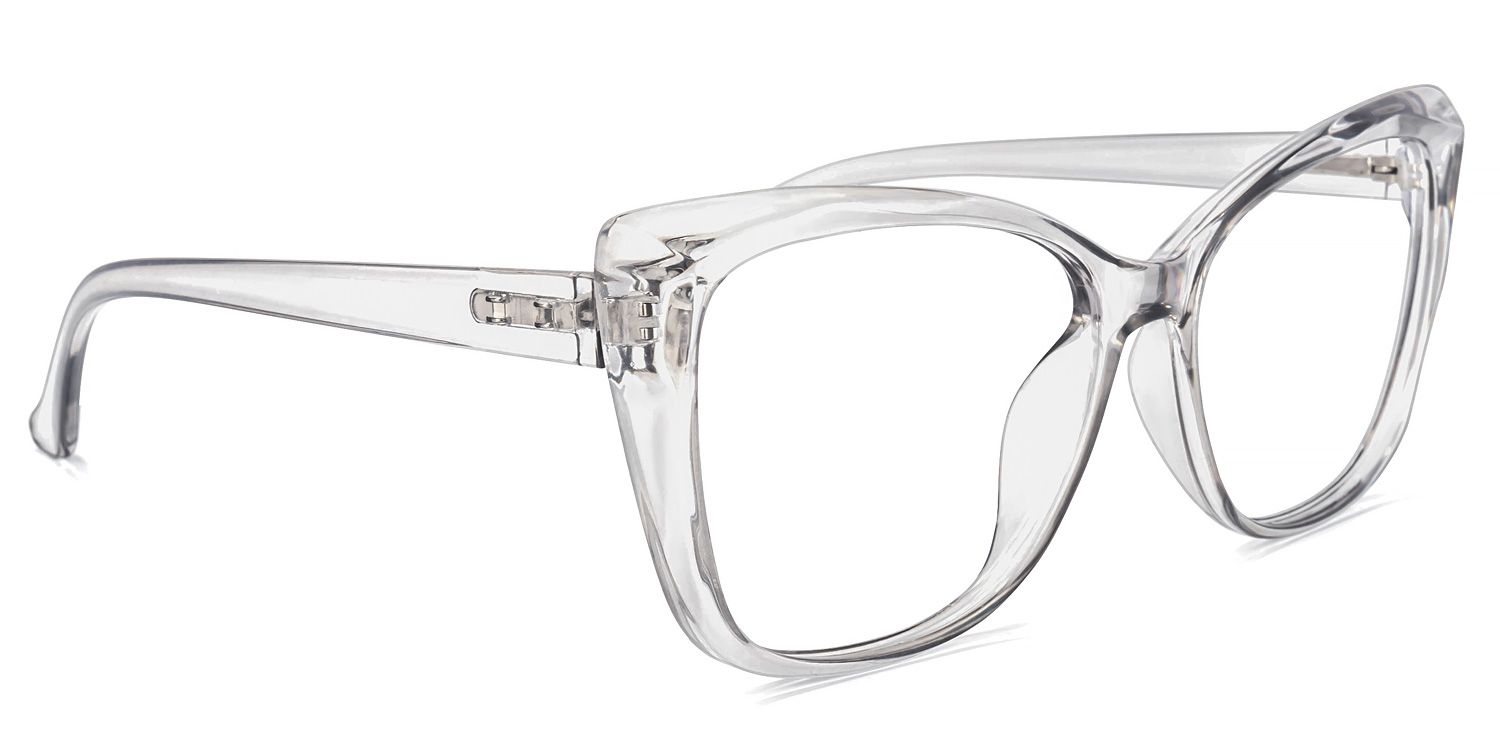Wallace Cateye Gray Glasses | ZEELOOL UK2