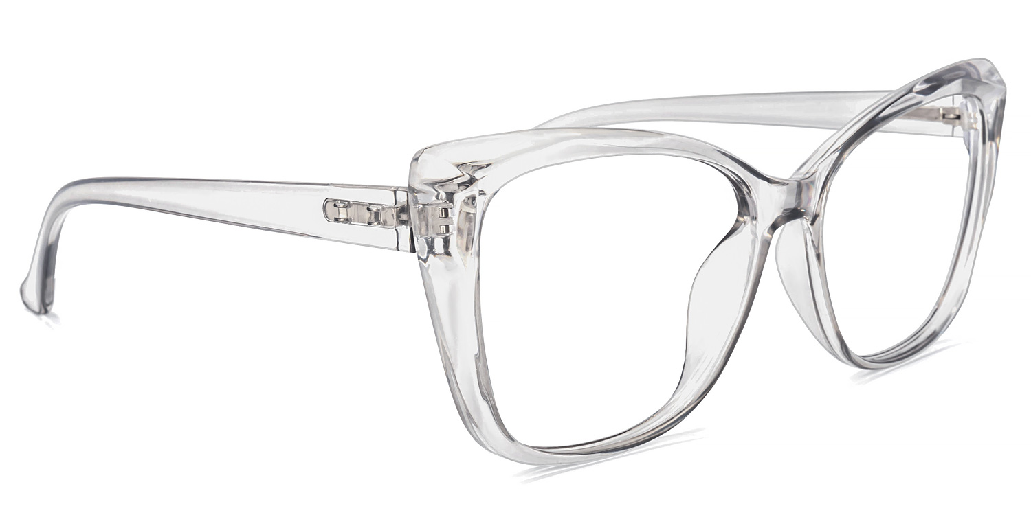 Wallace Cateye Gray Glasses | ZEELOOL UK2