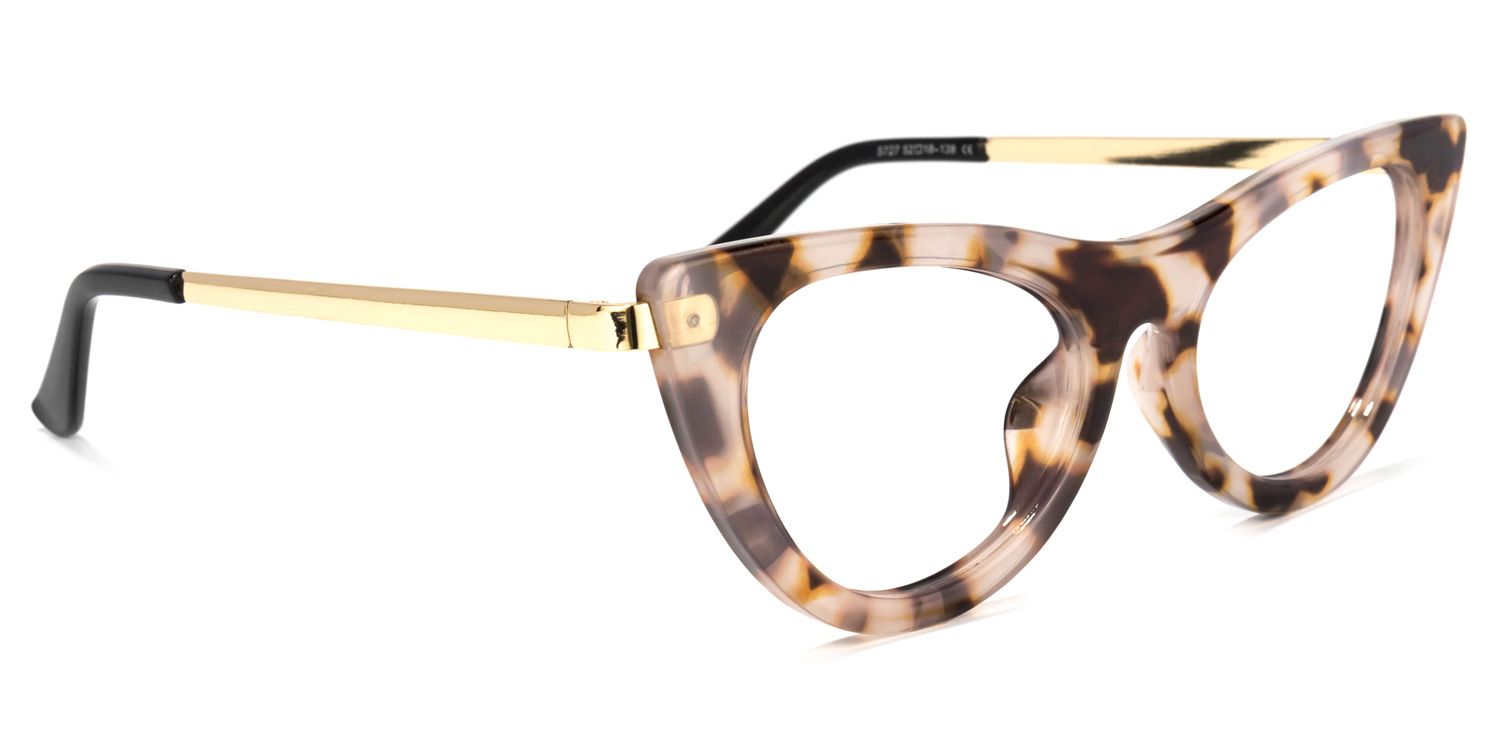 Waverly Cateye Pink-Tortoise Glasses | ZEELOOL UK2