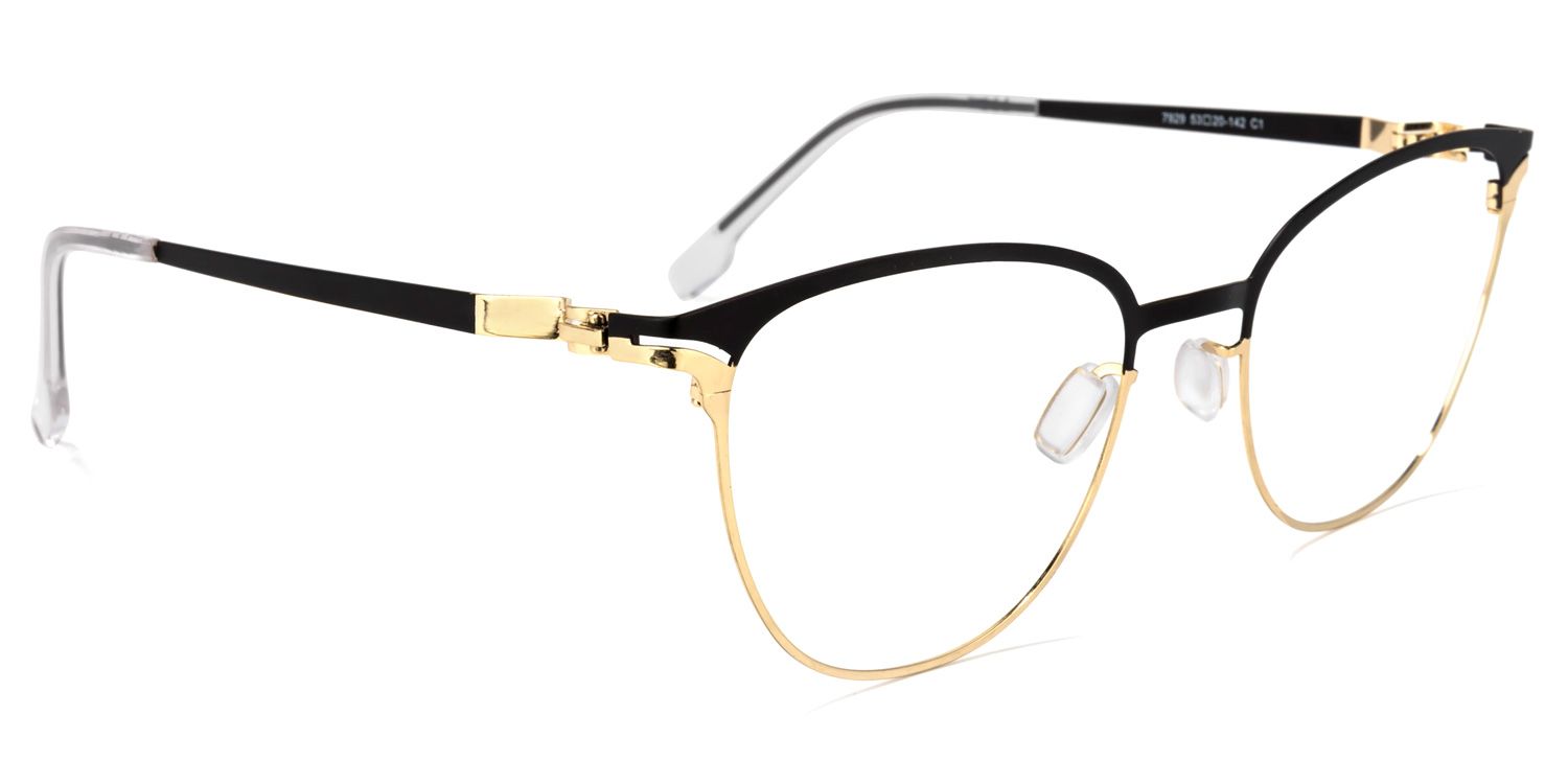 Yelena Sqaure Black Glasses | ZEELOOL UK2