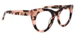 Eutin Pink-Tortoise Cat eye Glasses2