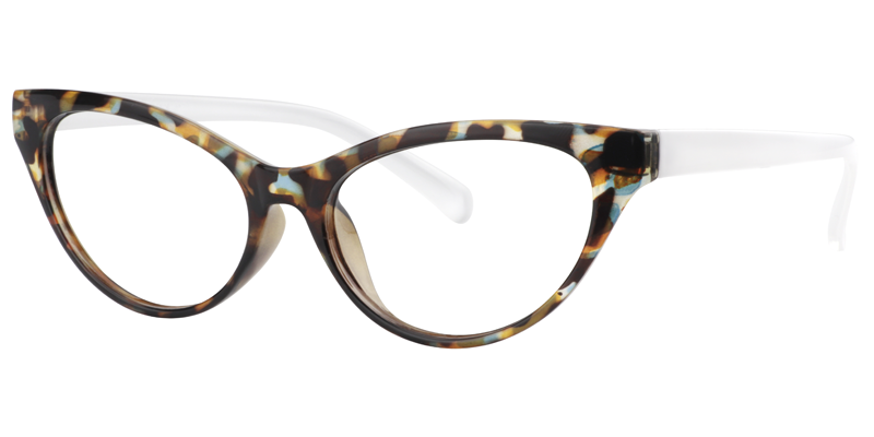 Cateye Gold-Tortoise Reading Glasses | ZEELOOL UK2