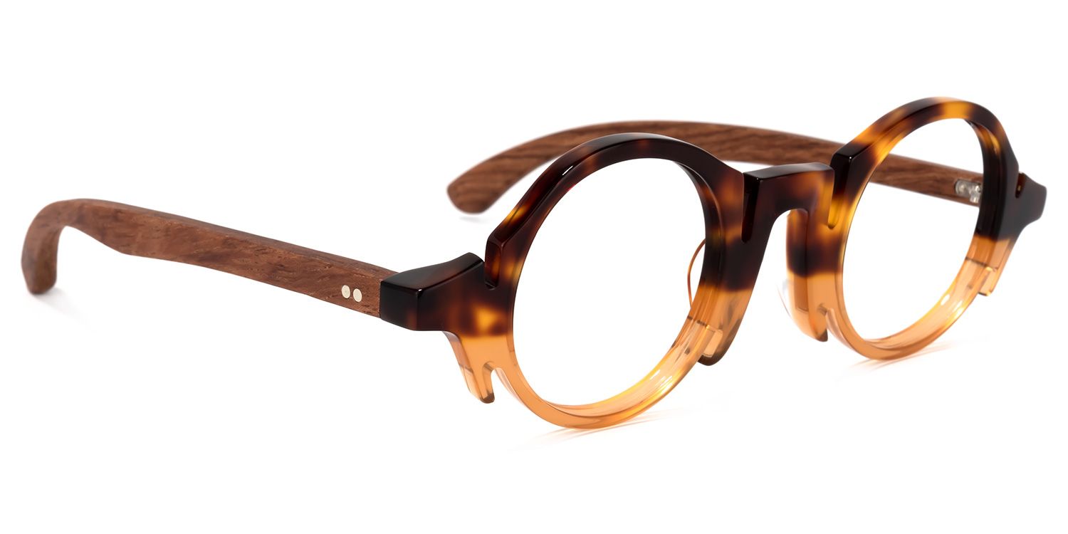 Charlie Round Tortoise Glasses | ZEELOOL UK2