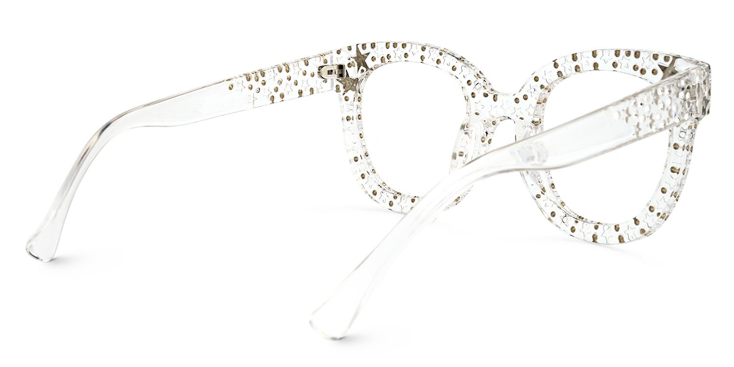 Kahle Cateye Clear Glasses | ZEELOOL UK2