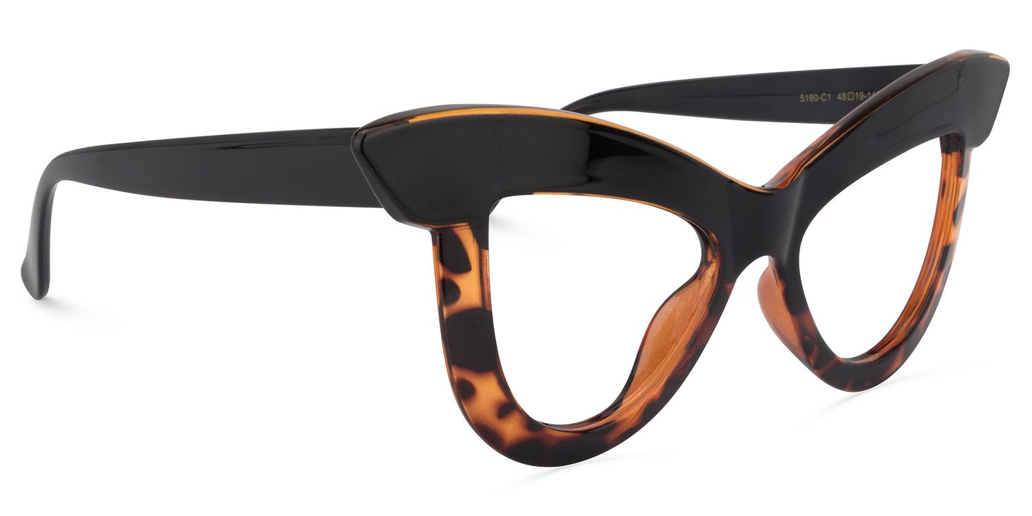 Cat Eye Tortoise Glasses | ZEELOOL UK2