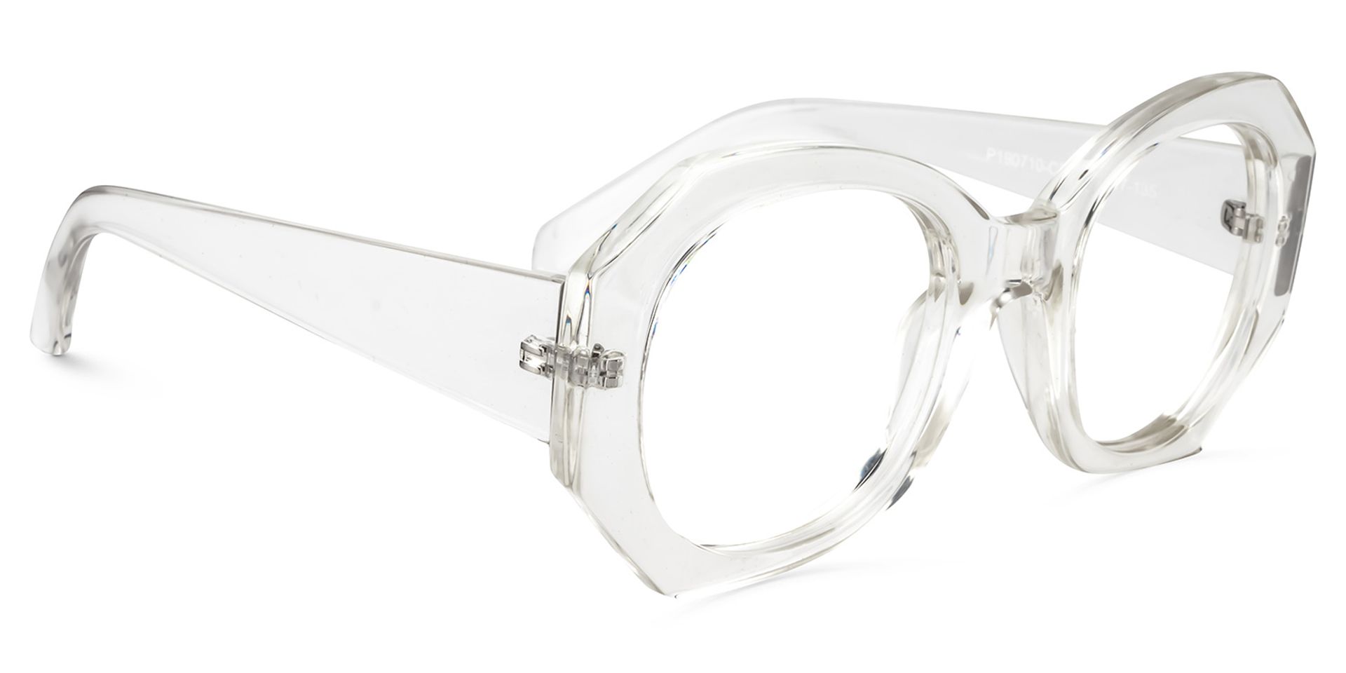 Geometric Clear Glasses | ZEELOOL UK1