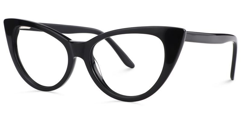 Marilyn Cat-eye Black Eyeglasses and Glasses Frames2
