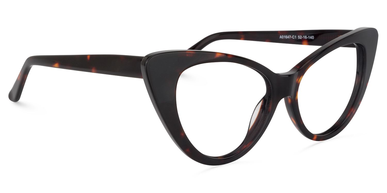 Alastair Cat eye Red Tortoise Glasses | ZEELOOL UK2