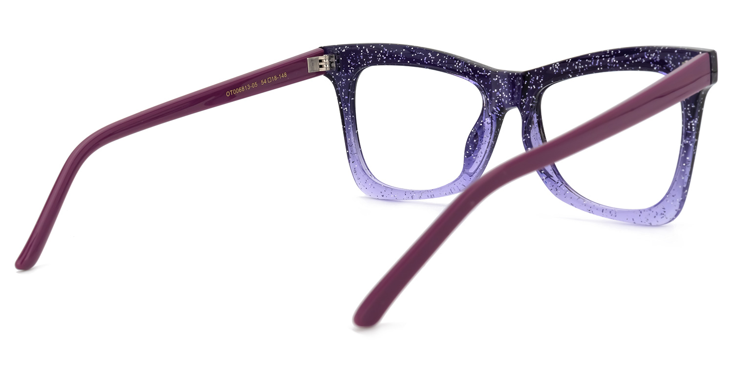 Yaritza Butterfly Purple Glasses | ZEELOOL UK3