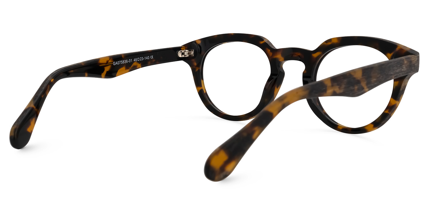 Galmore Round Tortoise Glasses3