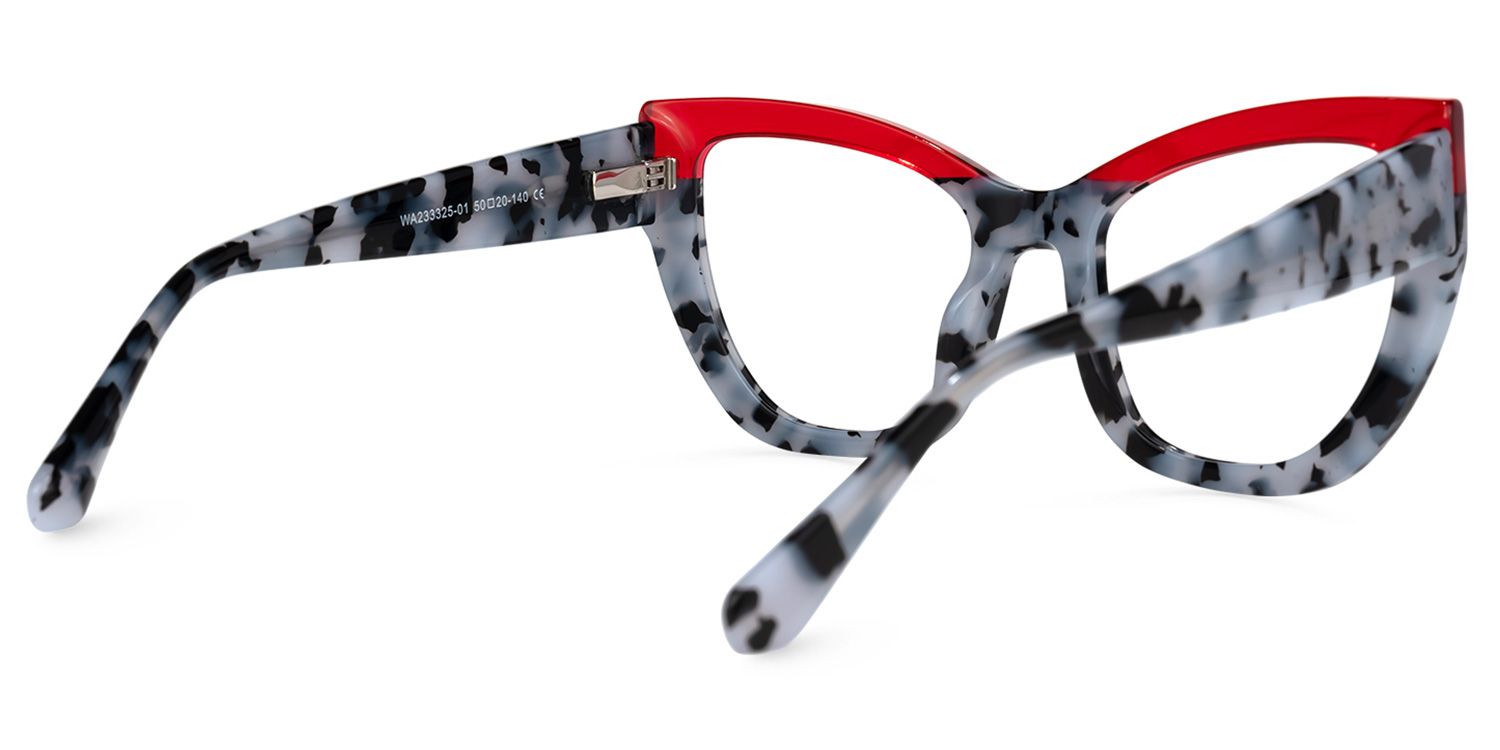 Shahdia Geometric Light-Tortoise Glasses | ZEELOOL UK3