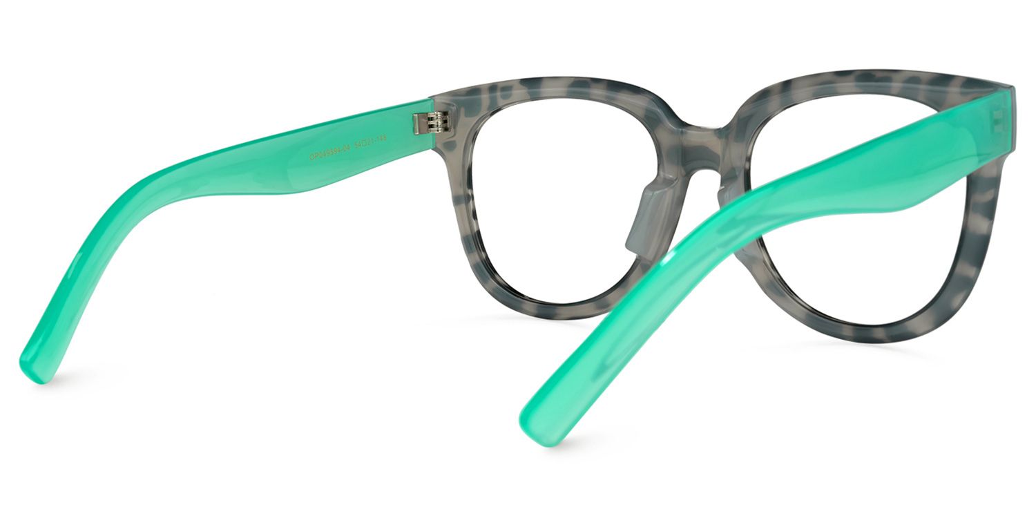 Harrell Square Light-Tortoise Glasses | ZEELOOL UK3