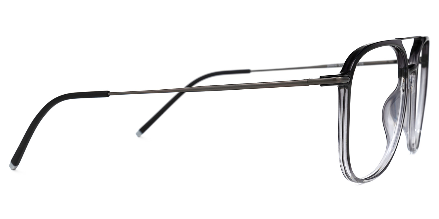 Moussa Aviator Black Glasses | ZEELOOL UK2