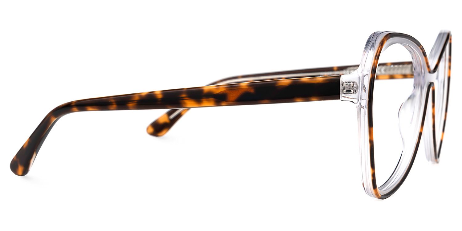 Margarita Geometric Tortoise Glasses | ZEELOOL UK2