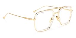 Gifford Aviator Clear Glasses4