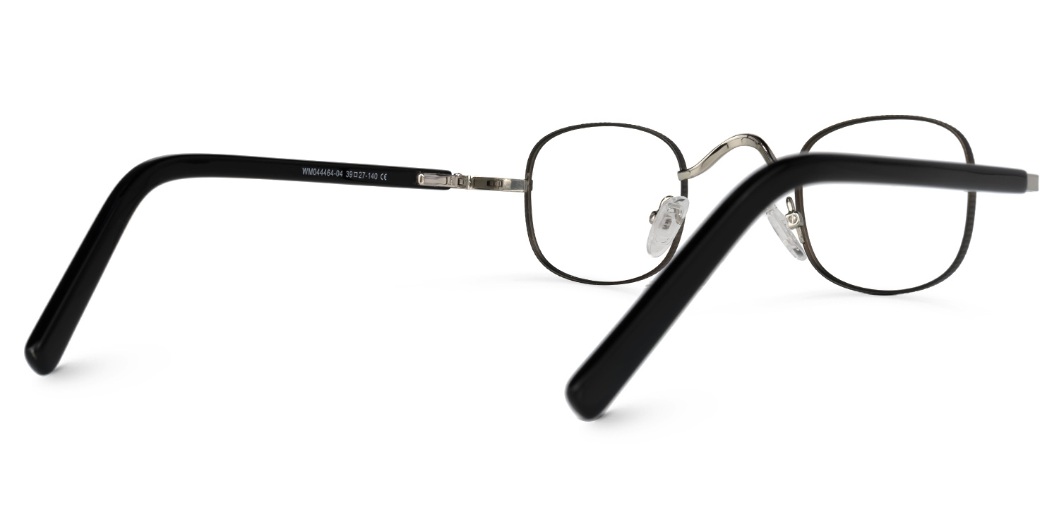 Lyons Square Silver Glasses | ZEELOOL UK3
