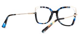 Tuyen Square Blue-Tortoise Glasses3