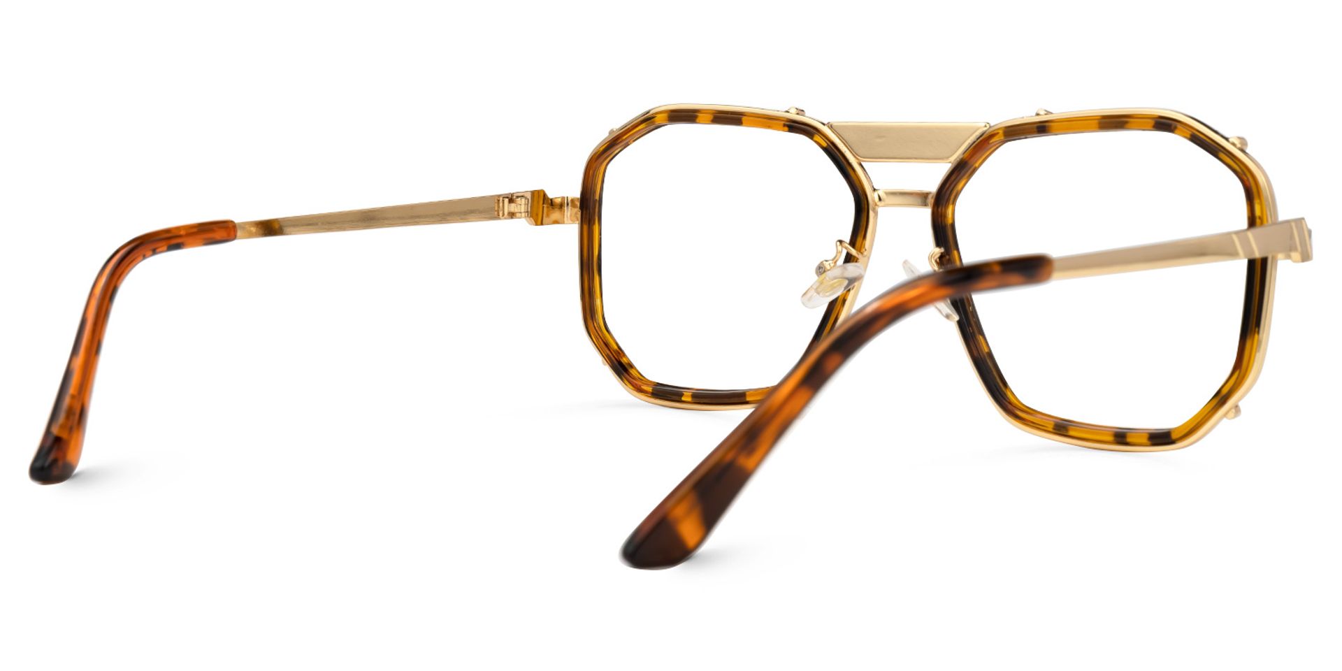 Rumble Geometric Tortoise Glasses | ZEELOOL UK3