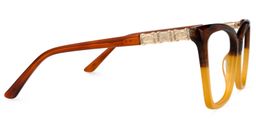 Latora Cateye Two-Tone Glasses2