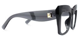 Alberta Cateye Gray Glasses2